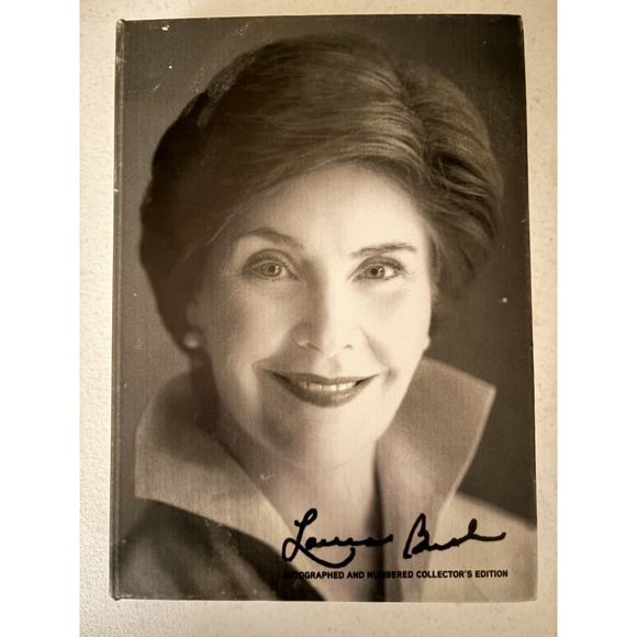 Other - LAURA BUSH SPOKEN FROM THE HEART *SIGNED *LTD FIRST EDITION* W/Clam Shell Box#38